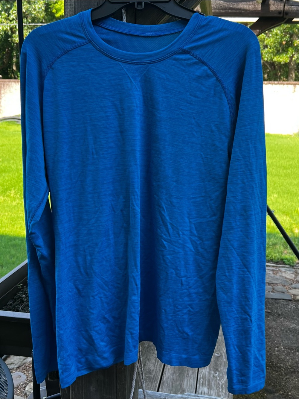 Men's Long-Sleeve Lululemon Swiftly - Blue